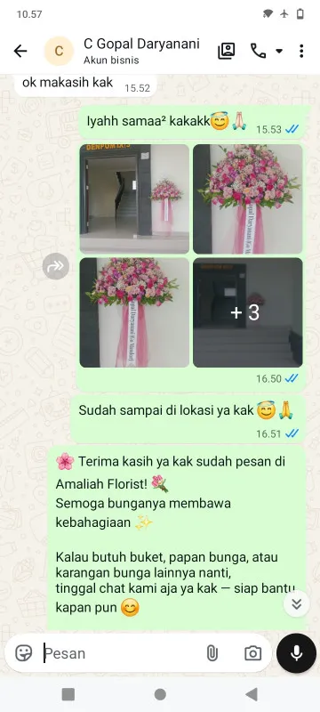 Pengiriman Karangan Bunga Balai Komando Cijantung