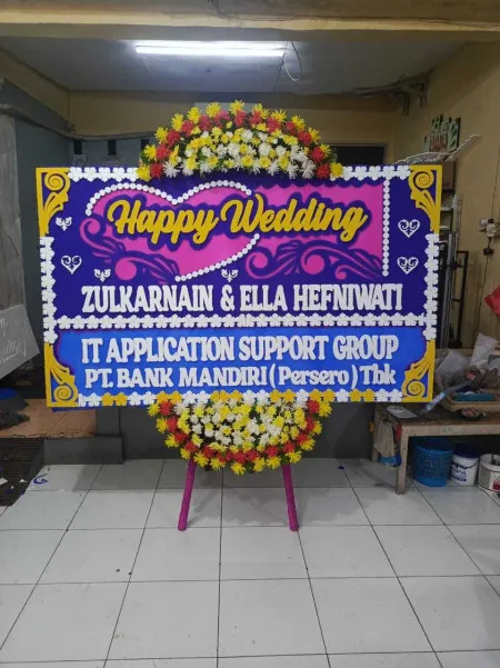 Papan Bunga Balai Komando Cijantung